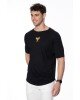 T-shirt Black μαύρο