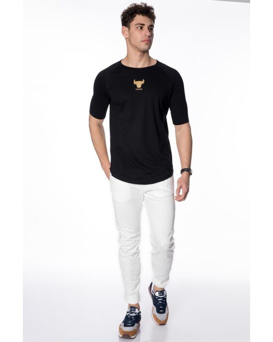 T-shirt Black μαύρο T-shirt Black μαύρο