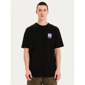 T-shirt Emerson μαύρο T-shirt Emerson μαύρο