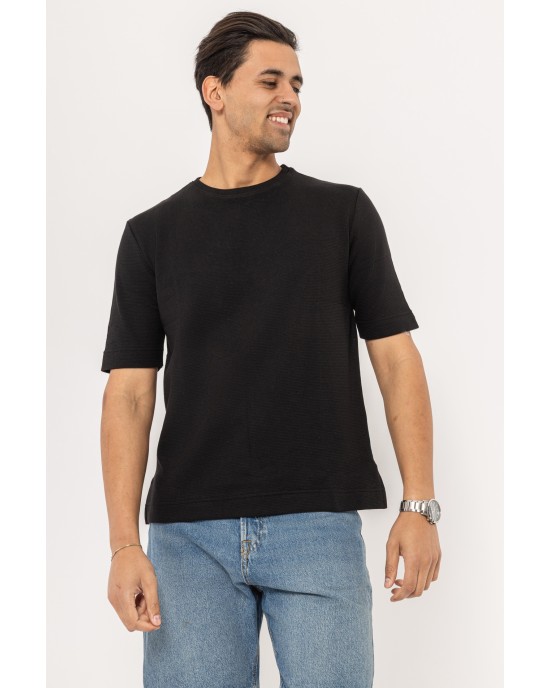 T-Shirt Rebel μαύρο ΚΟΝΤΟΜΑΝΙΚΕΣ