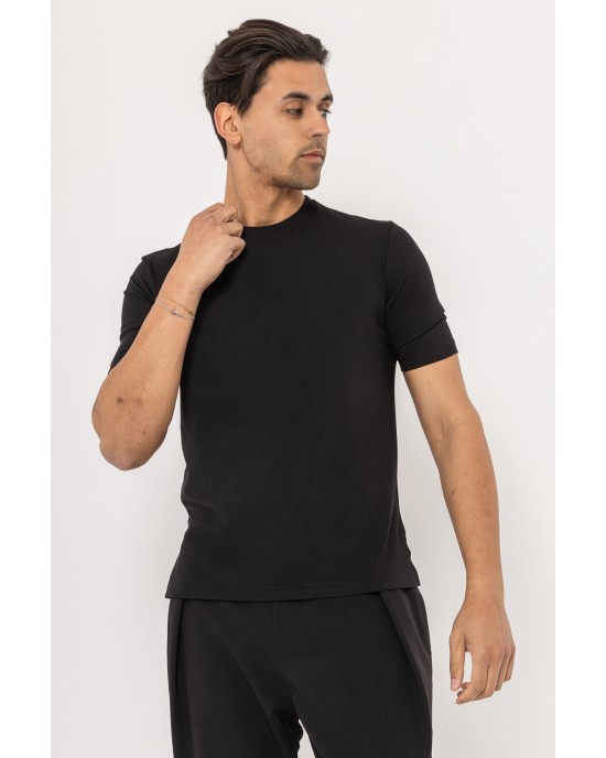 T-Shirt Rebel μαύρο ΚΟΝΤΟΜΑΝΙΚΕΣ