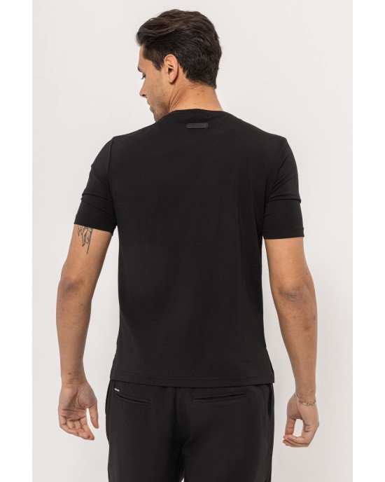 T-Shirt Rebel μαύρο ΚΟΝΤΟΜΑΝΙΚΕΣ