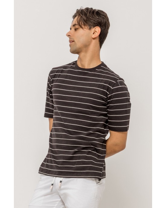 T-Shirt Rebel μαύρο ΚΟΝΤΟΜΑΝΙΚΕΣ