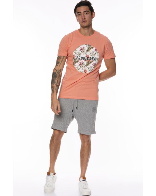 T-shirt Jack n Jones κοραλί T-shirt Jack n Jones κοραλί