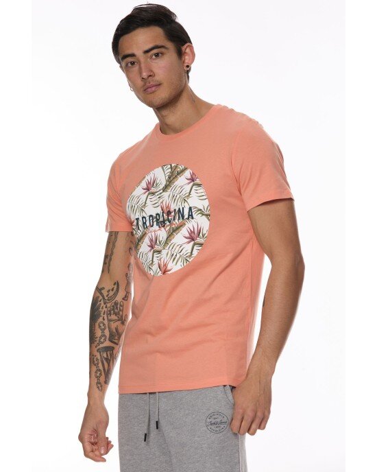 T-shirt Jack n Jones κοραλί T-shirt Jack n Jones κοραλί