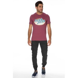 T-shirt Jack n Jones μωβ T-shirt Jack n Jones μωβ
