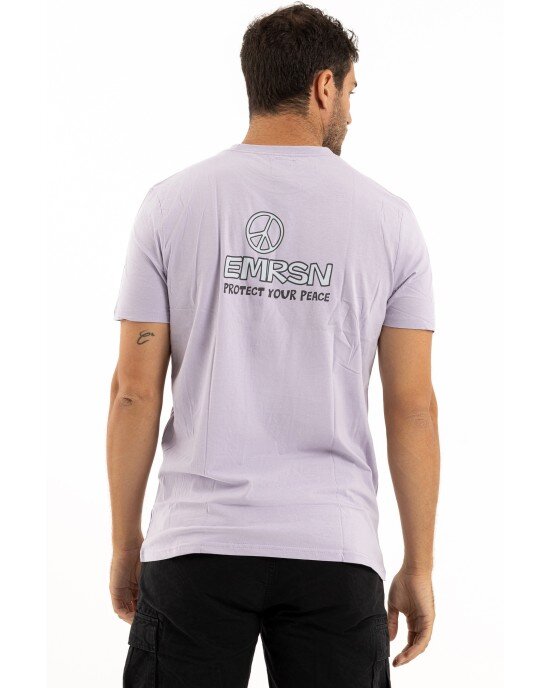 T-shirt Emerson λιλά ΚΟΝΤΟΜΑΝΙΚΕΣ
