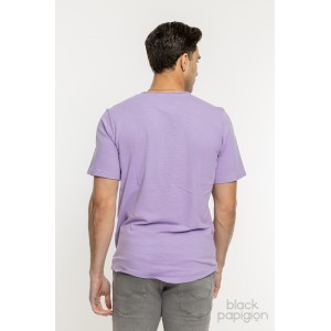 T-shirt Jack n Jones μωβ T-shirt Jack n Jones μωβ
