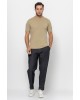 T-shirt Calvin Klein γκρι ΚΟΝΤΟΜΑΝΙΚΕΣ