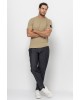 T-shirt Calvin Klein γκρι ΚΟΝΤΟΜΑΝΙΚΕΣ