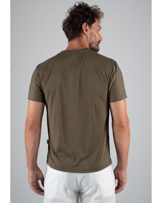 T-Shirt Over/D λαδί ΚΟΝΤΟΜΑΝΙΚΕΣ