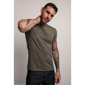 T-Shirt Boss λαδί