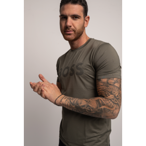 T-Shirt Boss λαδί