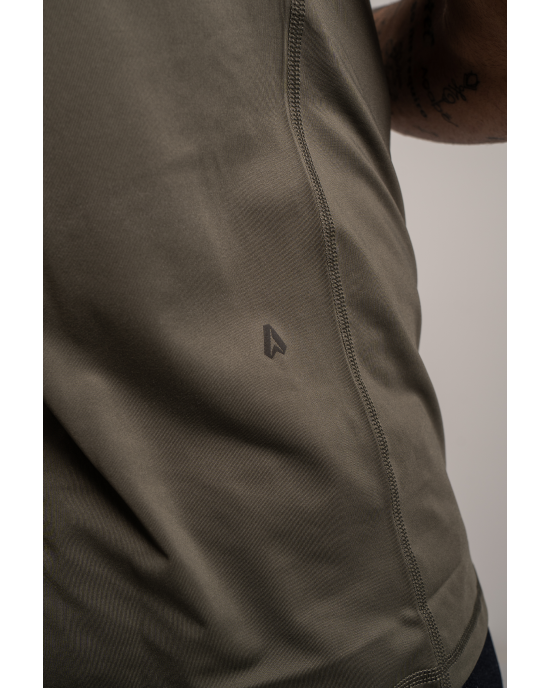 T-Shirt Boss λαδί ΚΟΝΤΟΜΑΝΙΚΕΣ