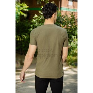 T-Shirt Rebel λαδί