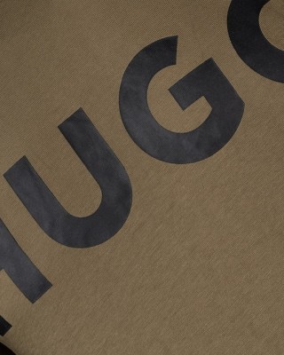 T-Shirt Hugo λαδί