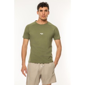 T-Shirt Boss λαδί