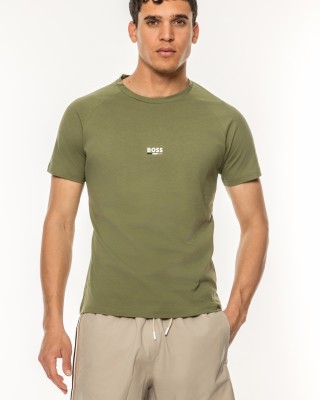 T-Shirt Boss λαδί