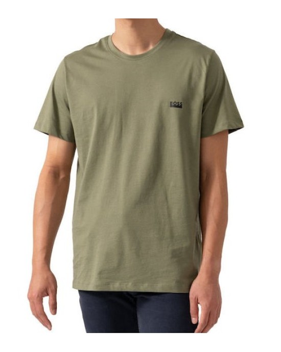 T-Shirt Boss Bodywear λαδί ΚΟΝΤΟΜΑΝΙΚΕΣ