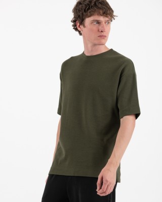 T-shirt Vittorio λαδί