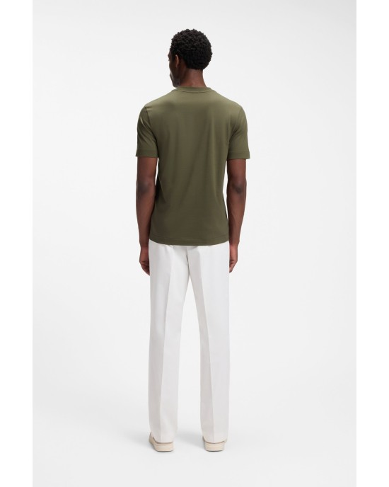 T-Shirt Boss λαδί ΚΟΝΤΟΜΑΝΙΚΕΣ