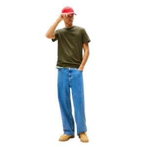 T-shirt Tommy Jeans λαδί