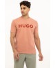 T-Shirt Hugo σομόν ΚΟΝΤΟΜΑΝΙΚΕΣ