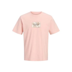 T-shirt Jack n Jones σομόν