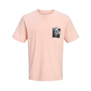 T-shirt Jack n Jones σομόν