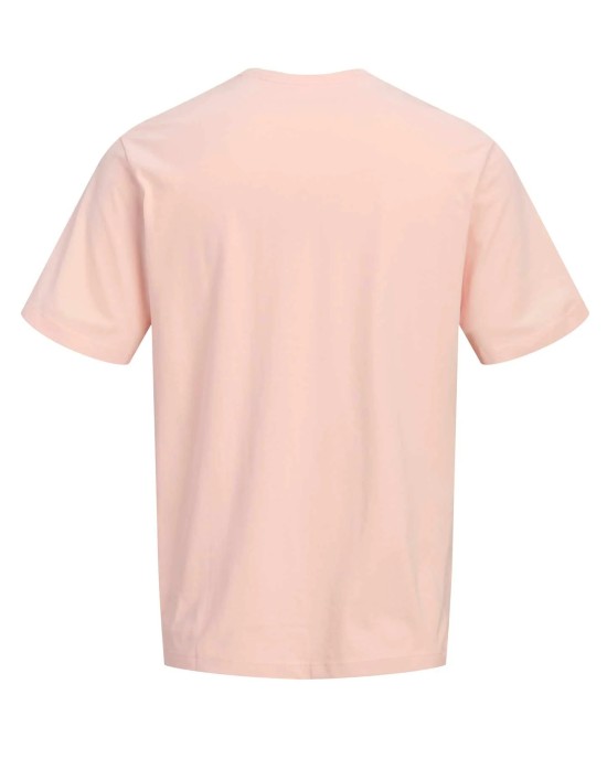 T-shirt Jack n Jones σομόν ΚΟΝΤΟΜΑΝΙΚΕΣ