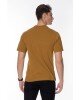 T-shirt Franklin Marshall μουσταρδί T-shirt Franklin Marshall μουσταρδί