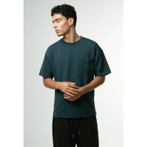 T-shirt Vittorio πετρόλ