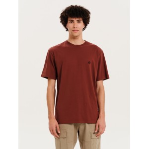 T-shirt Emerson κεραμιδί