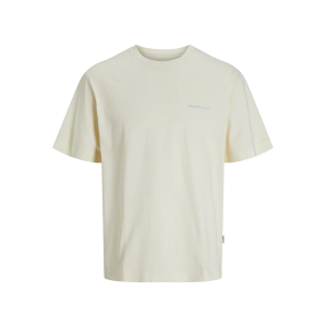 T-shirt Jack n Jones εκρού T-shirt Jack n Jones εκρού