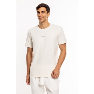 T-Shirt Calvin Klein εκρού