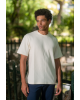 T-shirt Jack n Jones εκρού ΚΟΝΤΟΜΑΝΙΚΕΣ