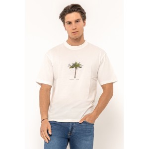 T-Shirt Hugo εκρού T-Shirt Hugo εκρού