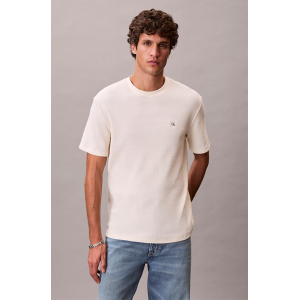 T-shirt Calvin Klein εκρού