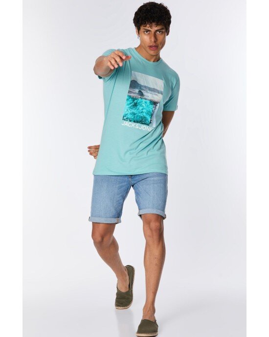 T-shirt Jack n Jones βεραμάν