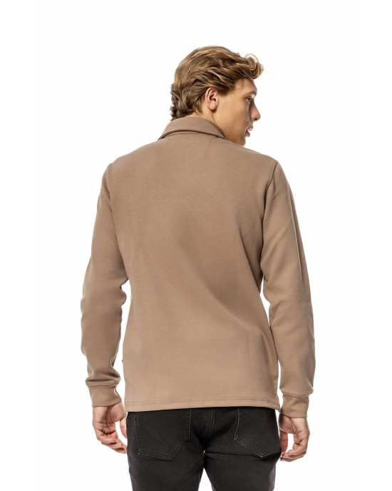 Μπλούζα Artisti Italiani μπεζ ΜΑΚΡΥΜΑΝΙΚΕΣ