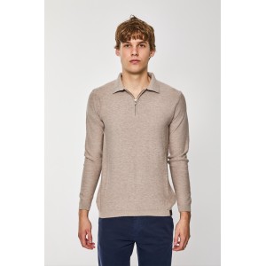 Μπλούζα πλεκτή Artisti Italiani μπεζ