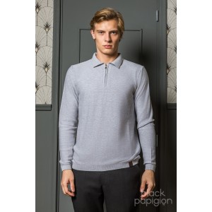 Μπλούζα πλεκτή Artisti Italiani γκρι