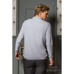 Μπλούζα πλεκτή Artisti Italiani γκρι