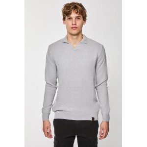 Μπλούζα πλεκτή Artisti Italiani γκρι