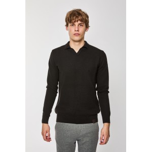 Μπλούζα πλεκτή Artisti Italiani μαύρο