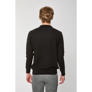 Μπλούζα πλεκτή Artisti Italiani μαύρο