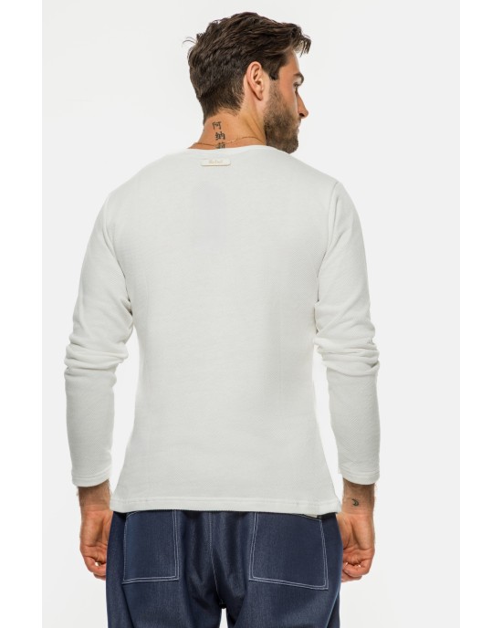 Μπλούζα Rebel ασπρό ΜΑΚΡΥΜΑΝΙΚΕΣ