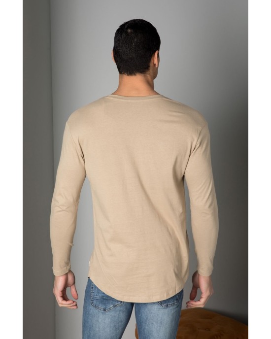 Μπλούζα Jack n Jones μπεζ Μπλούζα Jack n Jones μπεζ