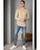 Μπλούζα Jack n Jones μπεζ Μπλούζα Jack n Jones μπεζ