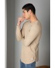 Μπλούζα Jack n Jones μπεζ Μπλούζα Jack n Jones μπεζ